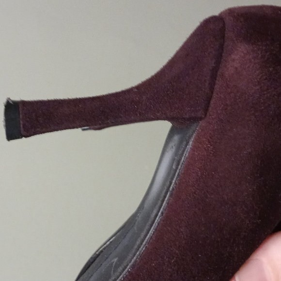 FINAL PRICE DROP NWOT Stuart Weitzman Brown Leather point toe high heel boots - Picture 6 of 6